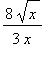 8*sqrt(x)/(3*x)
